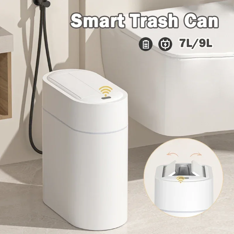 Smart Trash Can Wall Mount Automatic Narrow Bin 2025 - Image 7