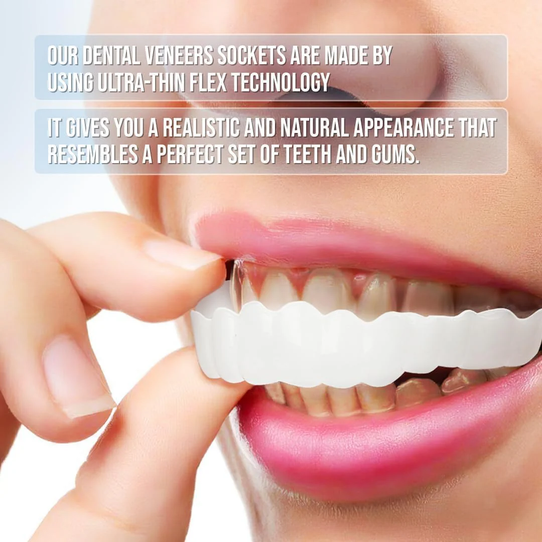 Smile Veneers Upper And Lower Instant Cover For All Day - Image 4
