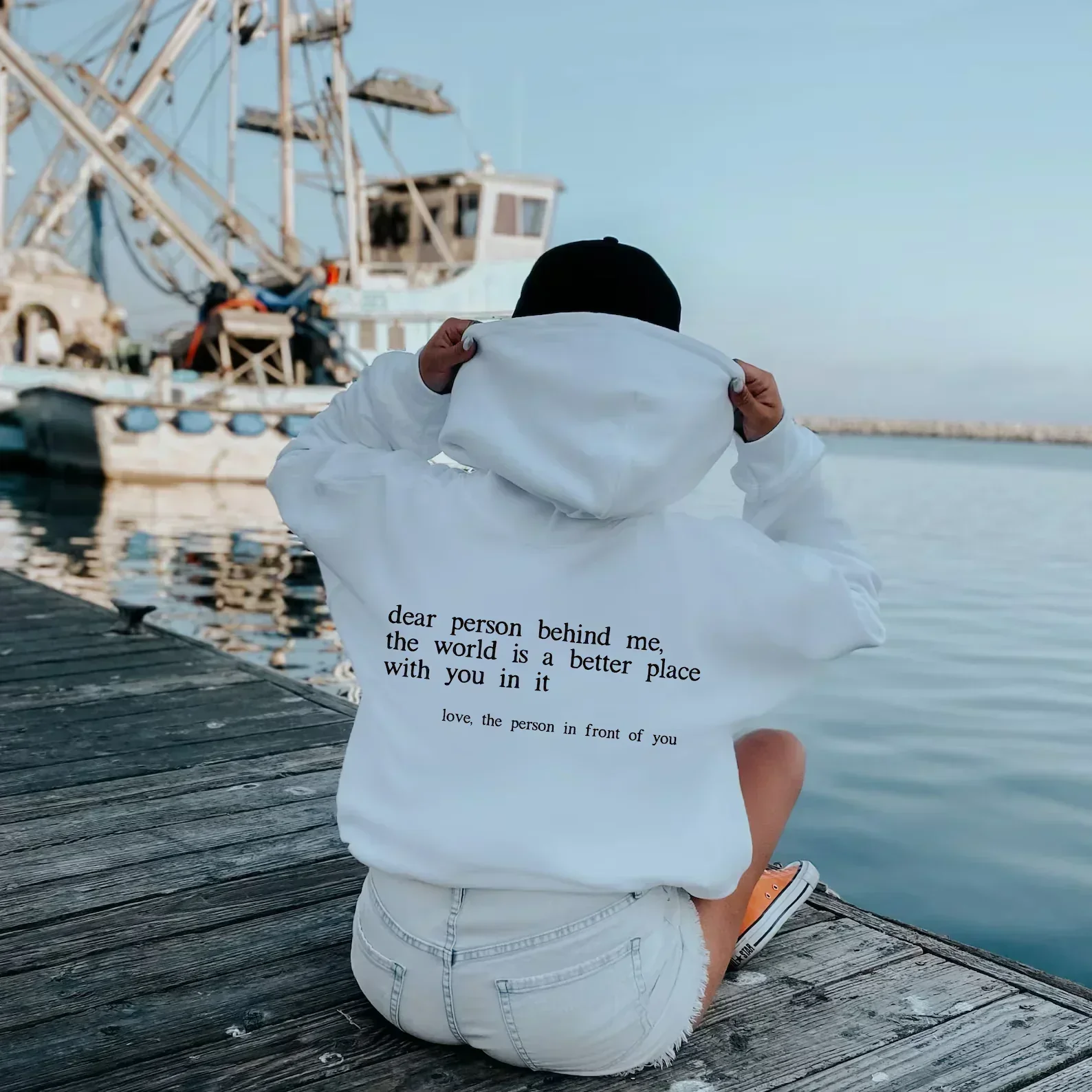 Soft Cozy Unisex Hoodie - Relaxed Fit, Cotton, Everyday - Image 4