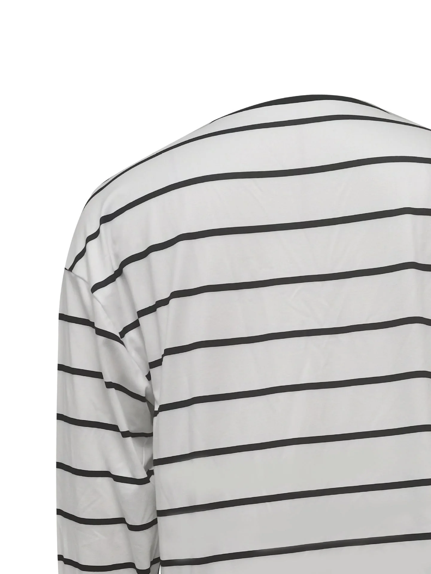 Soft Cozy Women Long Sleeve Top - Colorblock Striped - Image 9