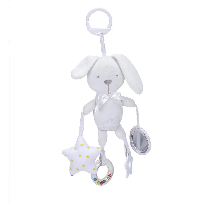 Elephant Plush Rattle Newborn Sensory Toys Soft Bell - Image 11
