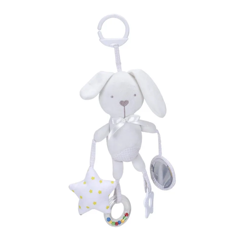 Elephant Plush Rattle Newborn Sensory Toys Soft Bell - Image 6