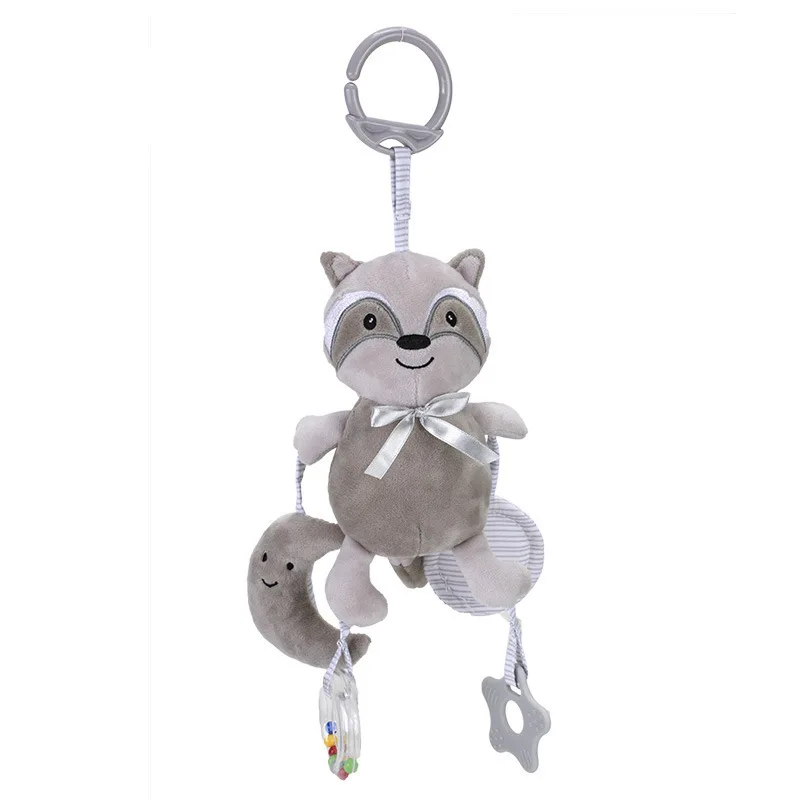 Elephant Plush Rattle Newborn Sensory Toys Soft Bell - Image 9
