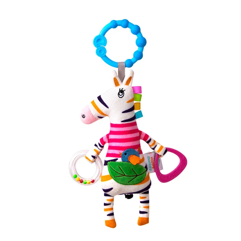 Giraffe Spiral Crib Toy Newborn Sensory Toys Rattle - Image 18
