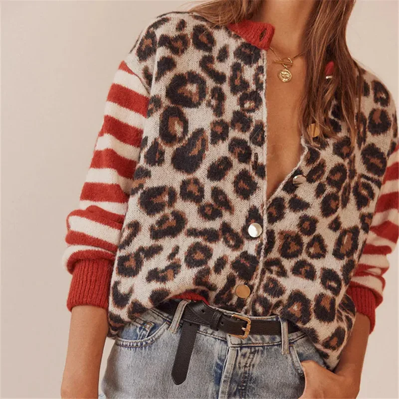 Soft Relaxed Women's Cardigan - Boxy Knit, Button Front - Image 2