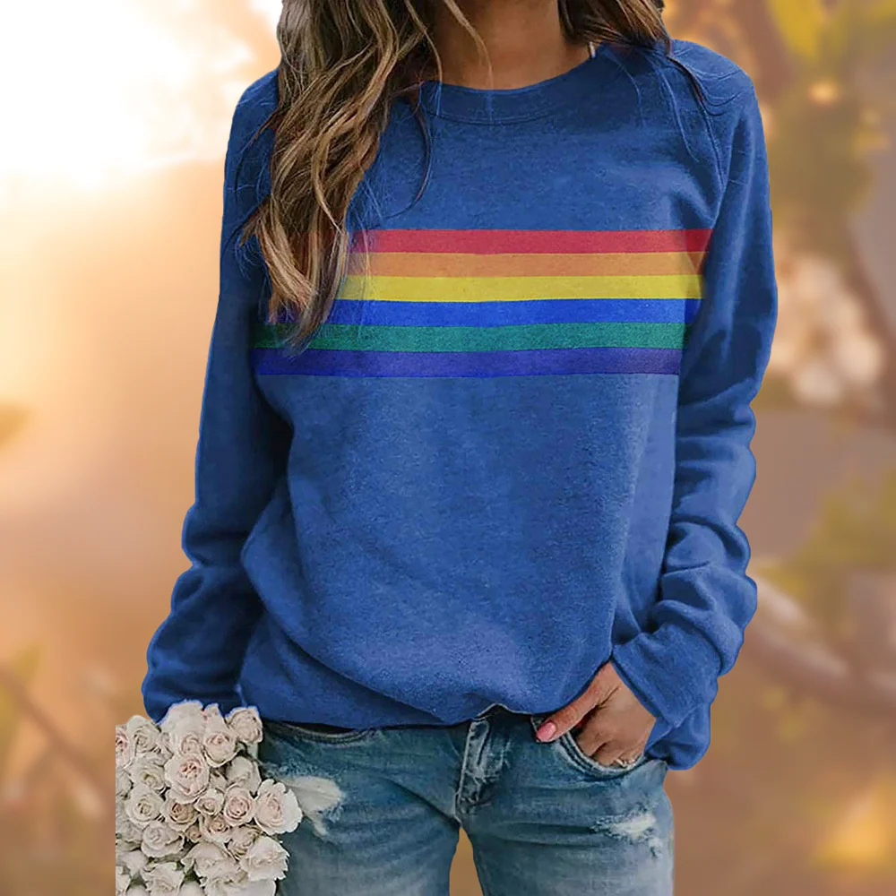Soft Relaxed Women’s Sweatshirt - Crewneck, Fleece, Casual - Image 3