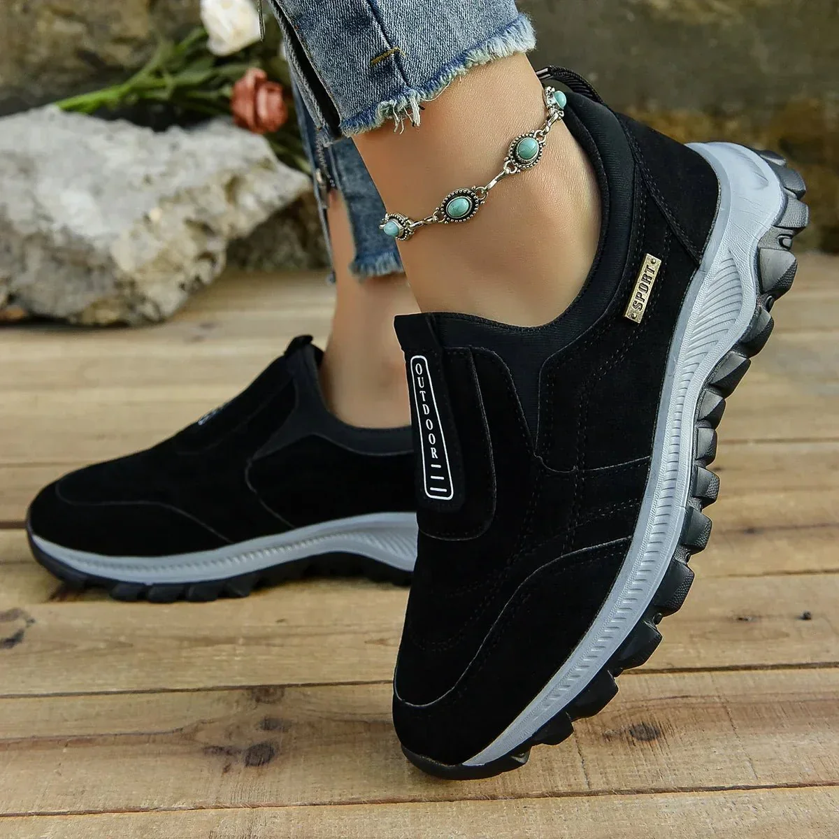 Soft Sole Orthopedic Shoes for All-Day Comfort and Support, Non-Slip, Arch Support, Flexible Design for Women and Men - Image 3