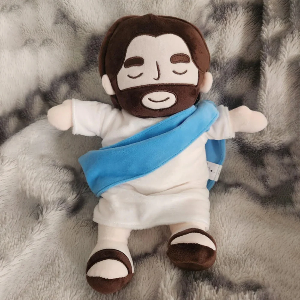 Soft Soothing Breathing Jesus Plushie for Kids Bedtime - Image 7