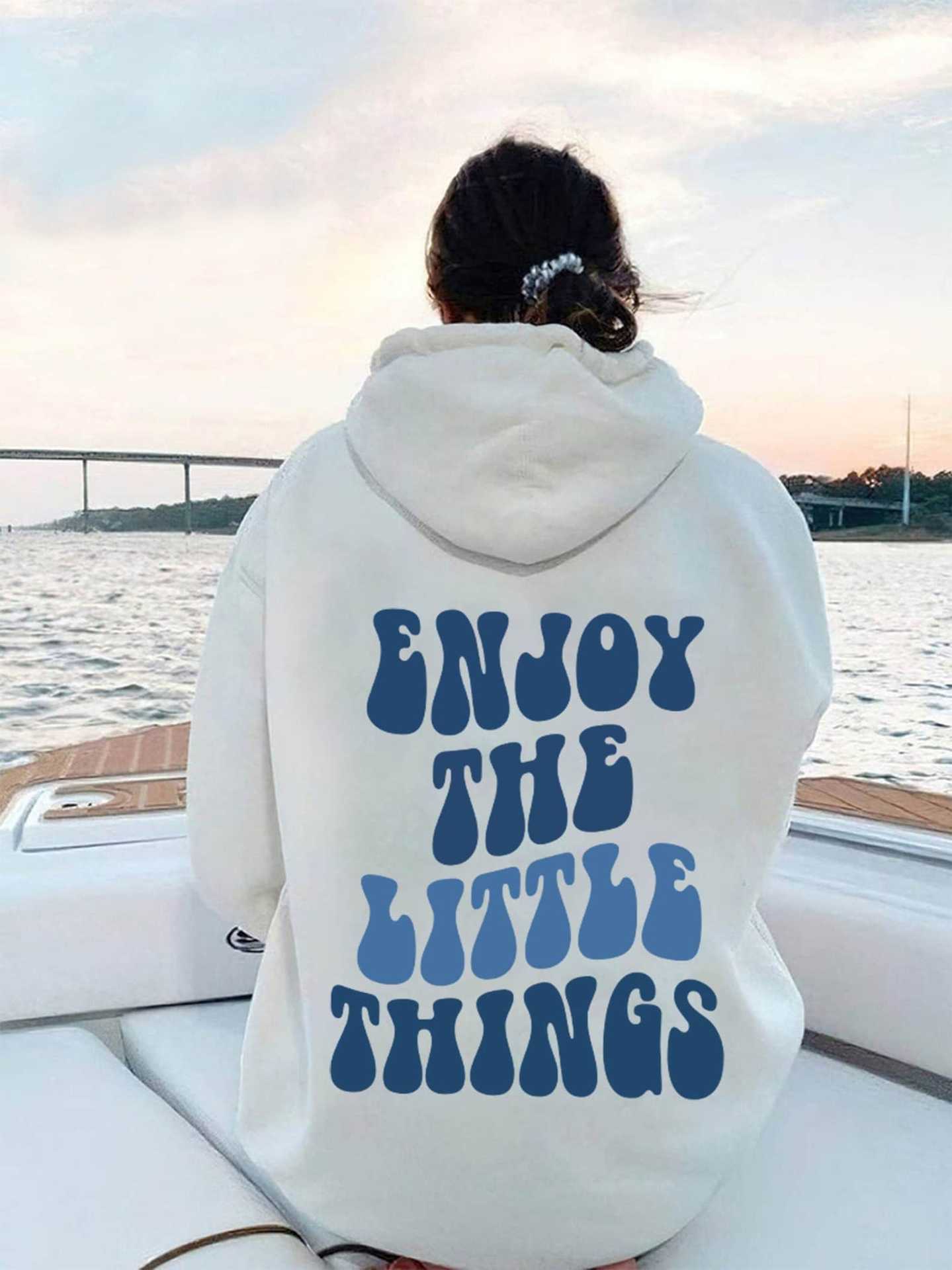 Soft Women Oversized Hoodie - Drop Shoulder, Polyester - Image 8