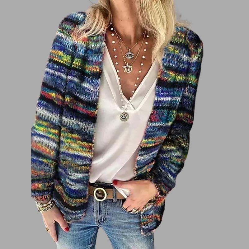 Soft Women's Knit Cardigan - Relaxed Open Front Warm Casual - Image 6