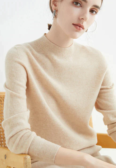 Soft Women’s Turtleneck Sweater - Boxy, Knit, For Fall - Image 14