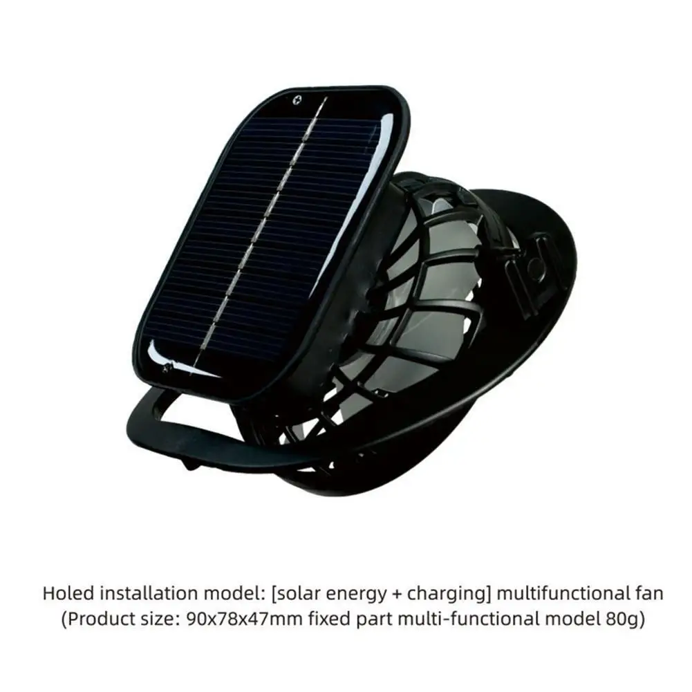 Solar-Powered Rechargeable Fan Hat for Outdoor Activities – Quick-Drying, Breathable Fabric with Wide Brim for Sun Protection - Image 4