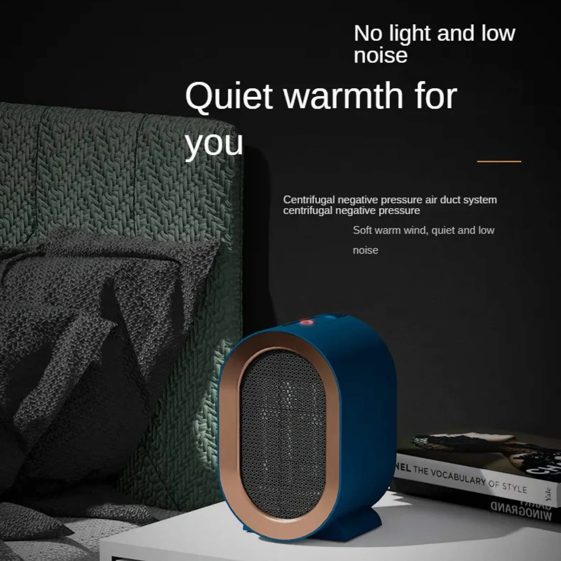 Space Heater Small Ceramic Energy Efficient Fall 2025 Cozy Warmth For Any Room Living Room - Image 13