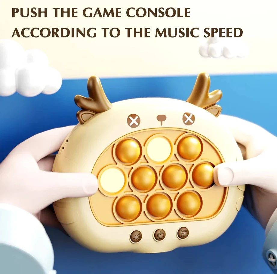 Speed Push Decompression Puzzle Game Console - Engaging Squeeze Toy for Teens and Adults, Develops Coordination and Problem-Solving Skills - Image 15