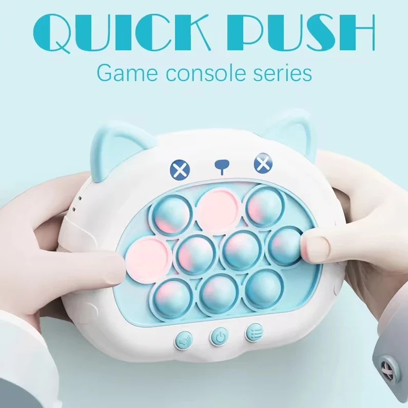 Speed Push Decompression Puzzle Game Console - Engaging Squeeze Toy for Teens and Adults, Develops Coordination and Problem-Solving Skills - Image 8