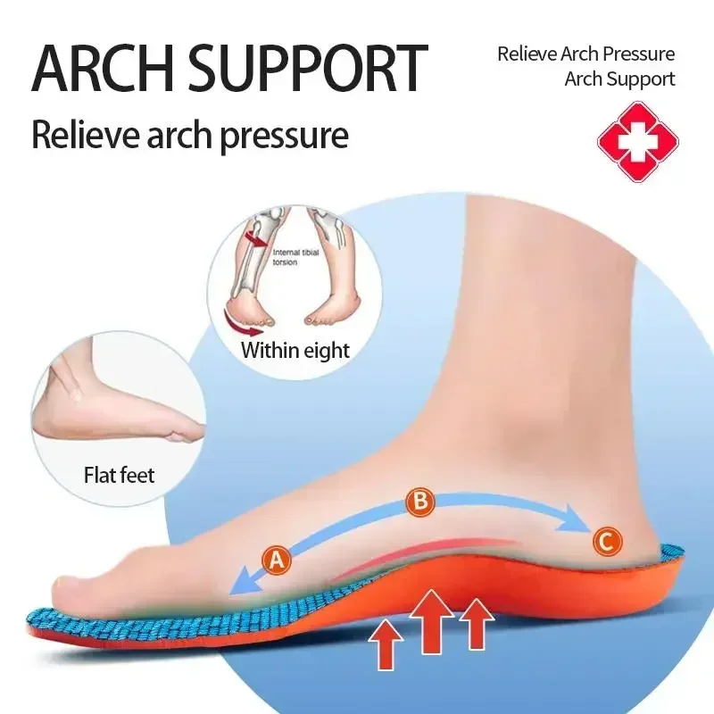 Sport Insoles Shock Absorption Orthotic Shoe Inserts Plantar Fascia Insole - Image 10
