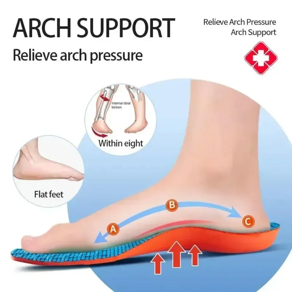 Sport Insoles Shock Absorption Orthotic Shoe Inserts Plantar Fascia Insole - Image 4