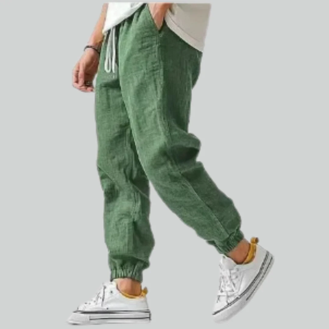 Spring Summer Casual Pants Men's Slim Fit Outdoor Sweatpants Best for Active Lifestyle