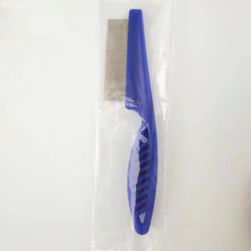Stainless Steel Pet Grooming Comb - Flea & Shedding Brush for Cats & Dogs, Massage Tool - Image 9