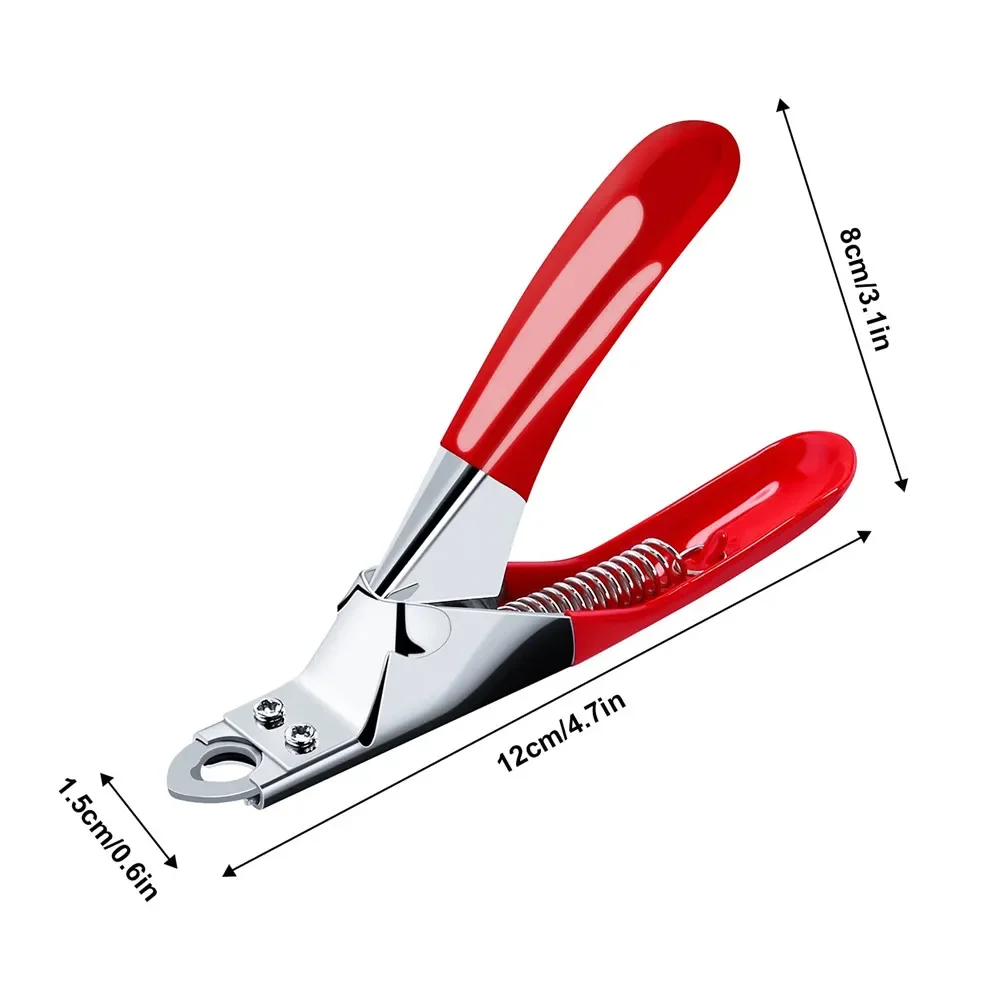 Stainless Steel Pet Nail Clipper - Dog & Cat Grooming Tool for Small to Medium Pets, Nail Care - Image 4