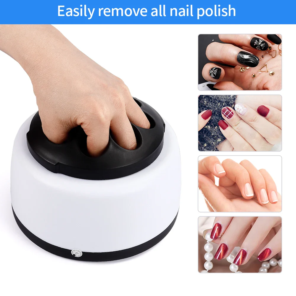 Steam Polish Removal Machine - UV Gel Nail Polish Remover Steamer for Home Use - Image 5