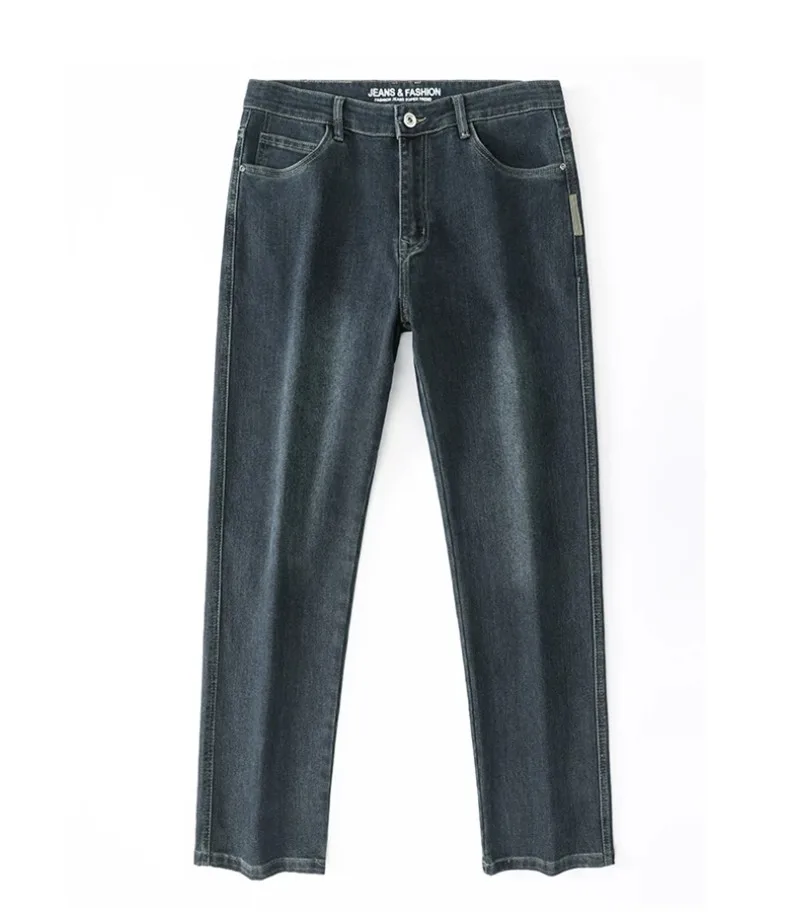 Stretchy Men’s Jeans - Wide Leg, Cotton, Business Casual - Image 16