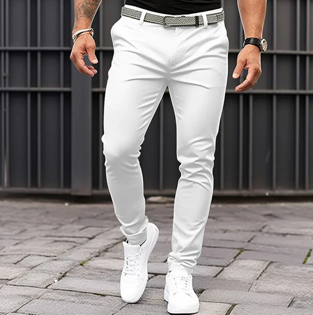 Stylish Men's Summer Pants, Comfortable Fit, Versatile Design, Tailored Waist, High-Quality Fabric, Available in S-3XL - Image 3