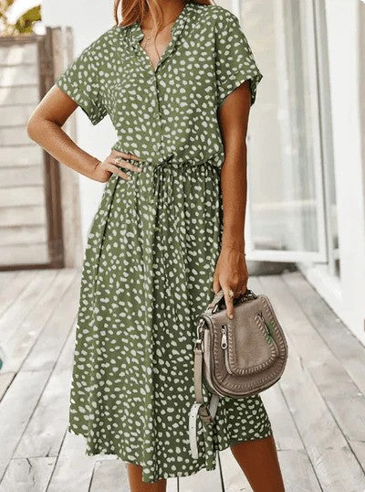 Stylish Women's Summer Dress with Airy Design, Lightweight Fabric, Relaxed Fit for Casual Outings and Holidays - Image 3