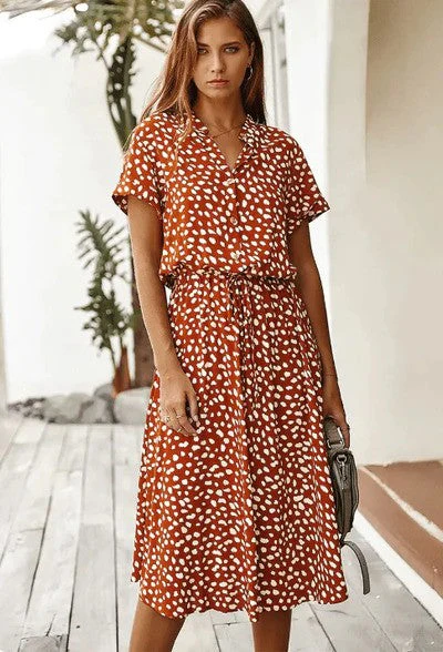 Stylish Women's Summer Dress with Airy Design, Lightweight Fabric, Relaxed Fit for Casual Outings and Holidays - Image 5