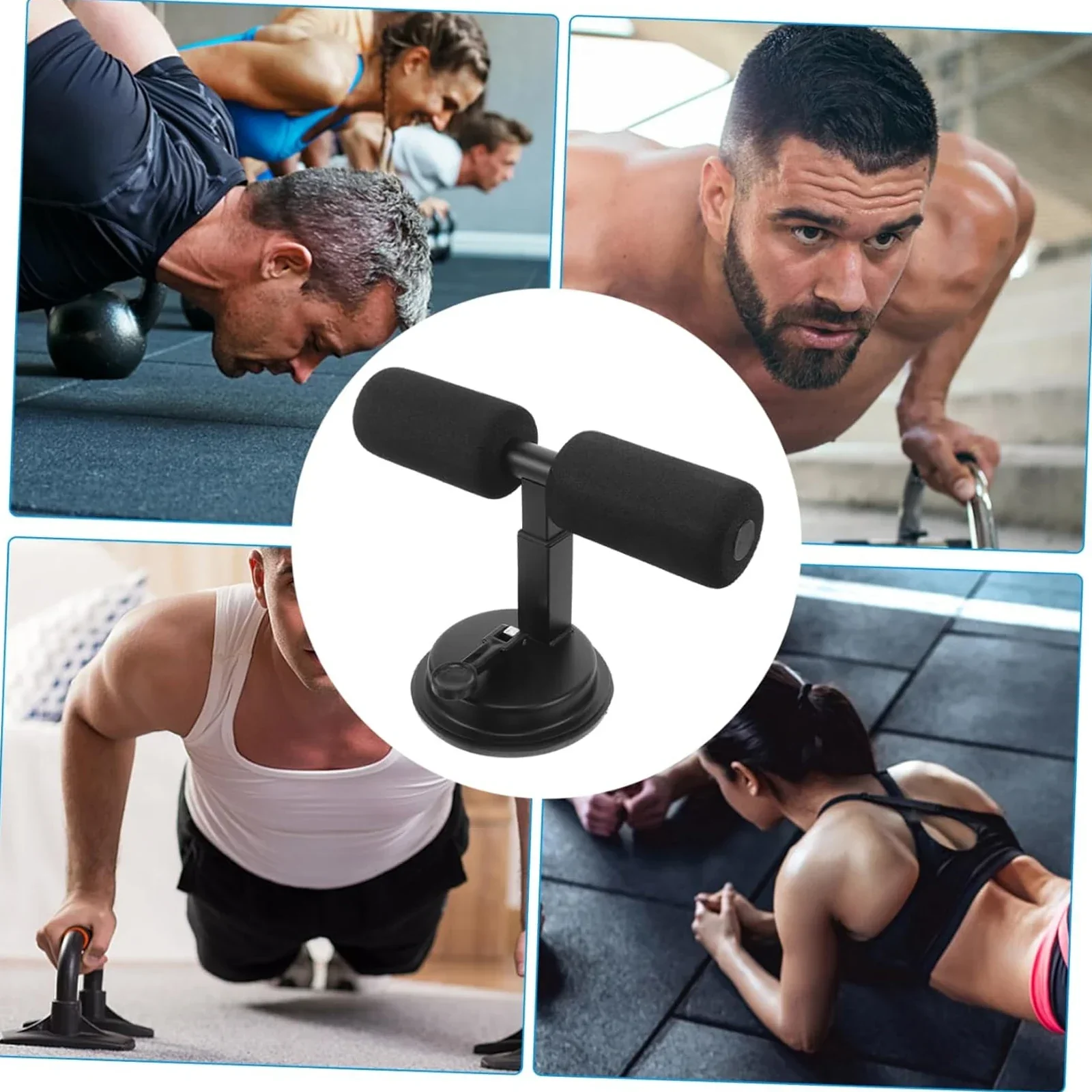 Suction Cup Sit Up Assist Device Portable Abs Trainer - Image 6