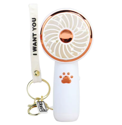 Summer New Mini Fan - Cute Cartoon Portable USB Handheld Fan for Students, Ideal Outdoor Cooling Solution - Image 4