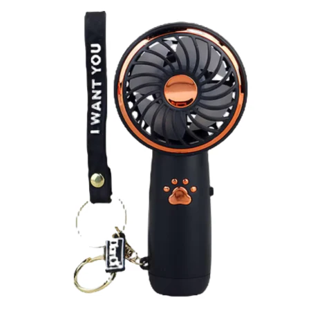 Summer New Mini Fan - Cute Cartoon Portable USB Handheld Fan for Students, Ideal Outdoor Cooling Solution - Image 5