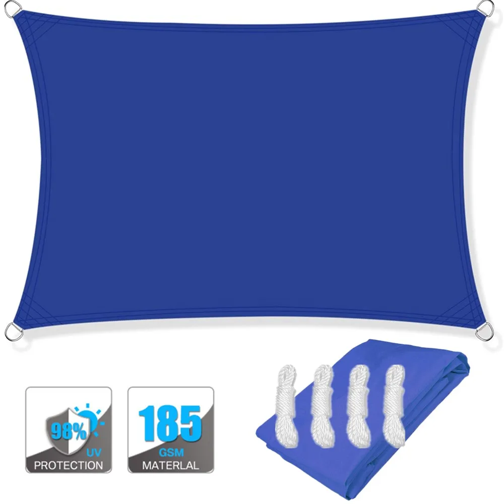 Sun Shade Sail Waterproof Rectangle Canopy Outdoor Patio Summer 2025 UV Protection Water Resistant Privacy Screen - Image 15
