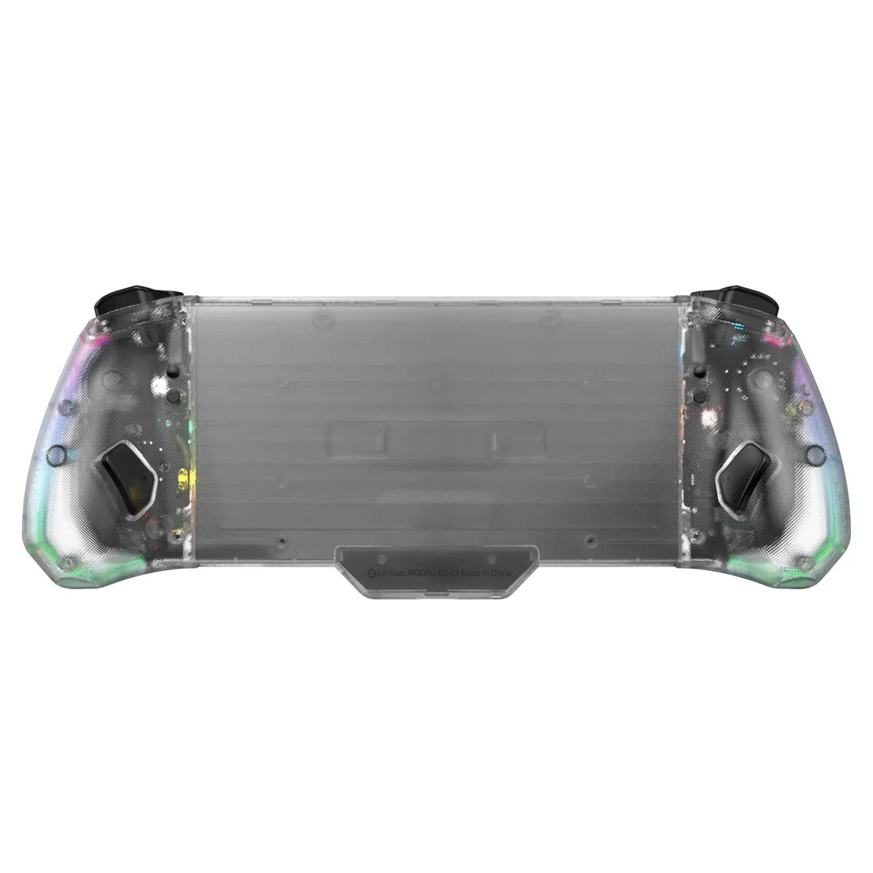 Switch Controller No Deadzone Enhanced Transparent Gamepad With Adjustable LED 6-Axis Gyro Fall 2025 Precise Input - Image 2