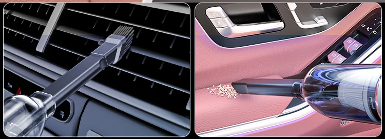 Car Vacuum Cleaner Wireless Mini Handheld Strong 6000mAh - Image 10