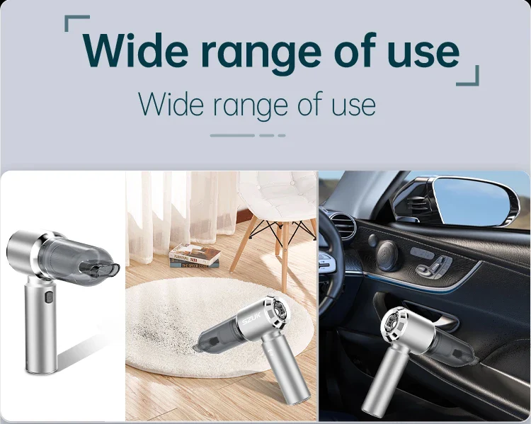 Car Vacuum Cleaner Wireless Mini Handheld Strong 6000mAh - Image 18