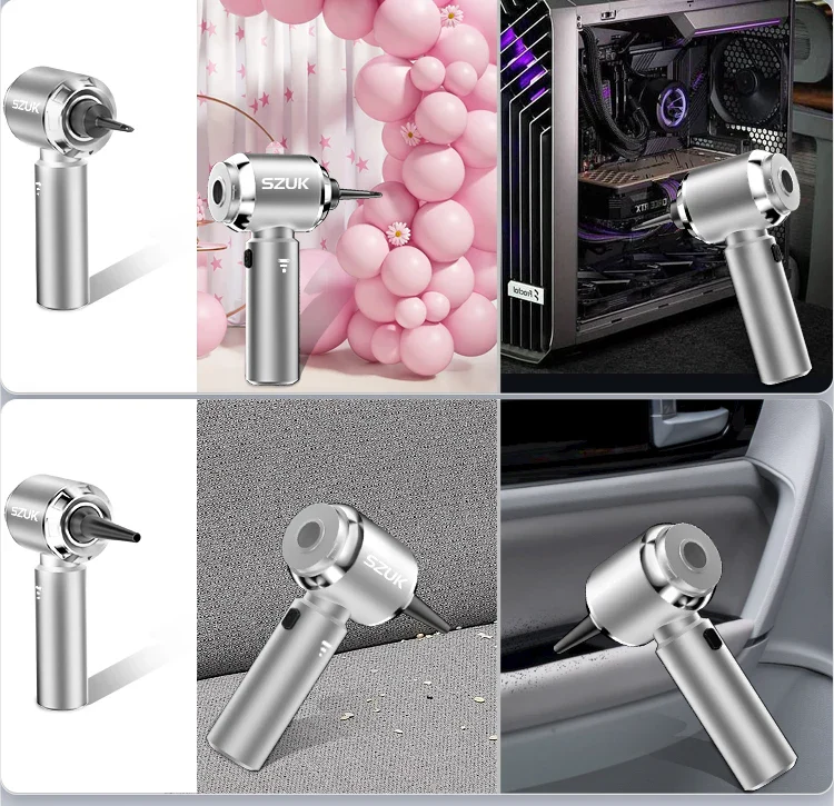 Car Vacuum Cleaner Wireless Mini Handheld Strong 6000mAh - Image 21