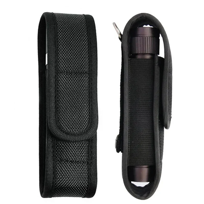 Tactical Pouch Compact Water Resistant Flashlight Holder