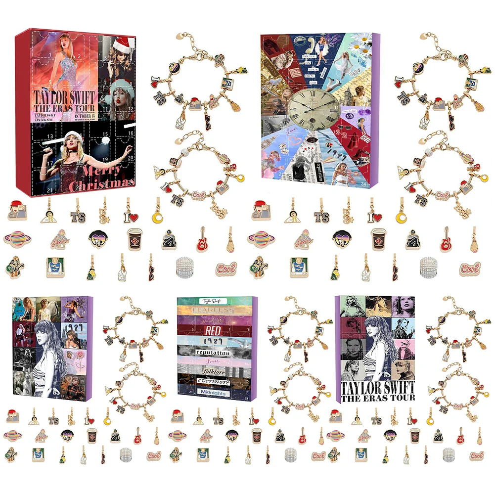 Taylor Swift-Inspired Bracelets Advent Calendar Gift 24 Days 2025 – Perfect Holiday Surprise! - Image 11
