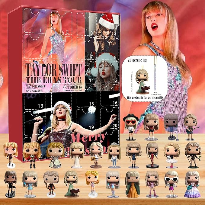 Taylor Swift-Inspired Bracelets Advent Calendar Gift 24 Days 2025 – Perfect Holiday Surprise! - Image 9