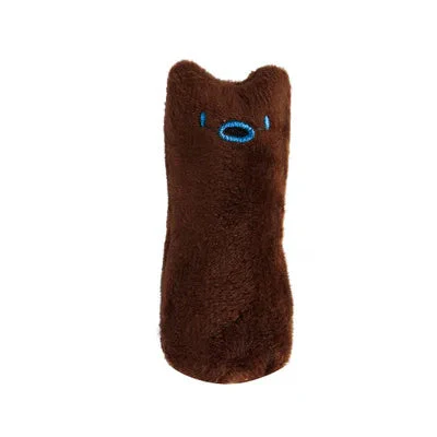 Teeth Grinding Catnip Toys - Funny Plush Cat Chewing Toy for Kittens - Image 5
