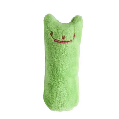 Teeth Grinding Catnip Toys - Funny Plush Cat Chewing Toy for Kittens - Image 6