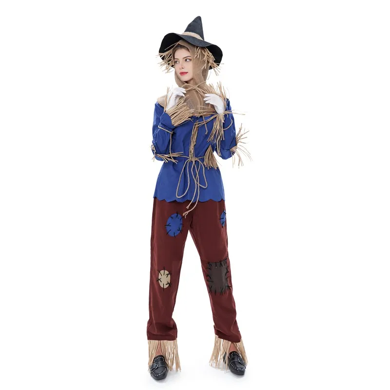 Scarecrow Costume Wizard Of Oz Halloween 2025 Outfit - Image 11