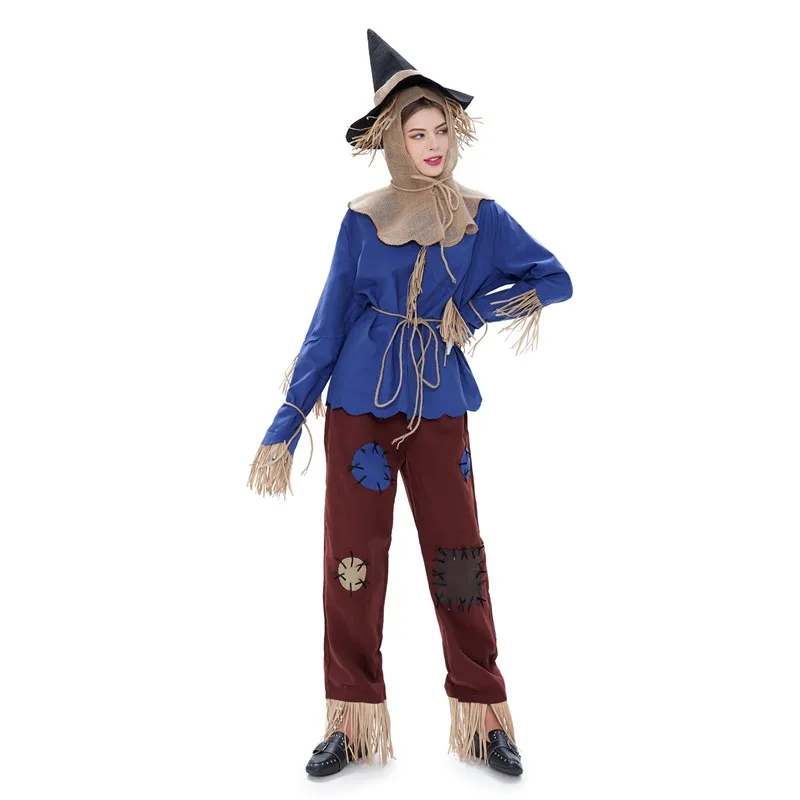 Scarecrow Costume Wizard Of Oz Halloween 2025 Outfit - Image 12