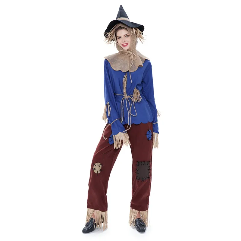 Scarecrow Costume Wizard Of Oz Halloween 2025 Outfit - Image 14