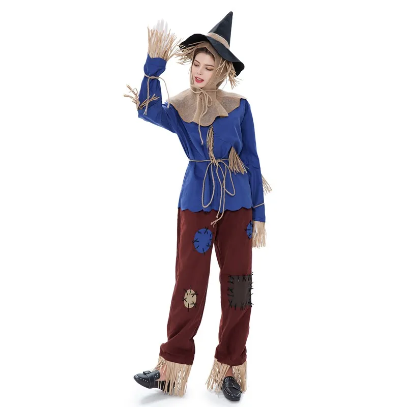 Scarecrow Costume Wizard Of Oz Halloween 2025 Outfit - Image 16