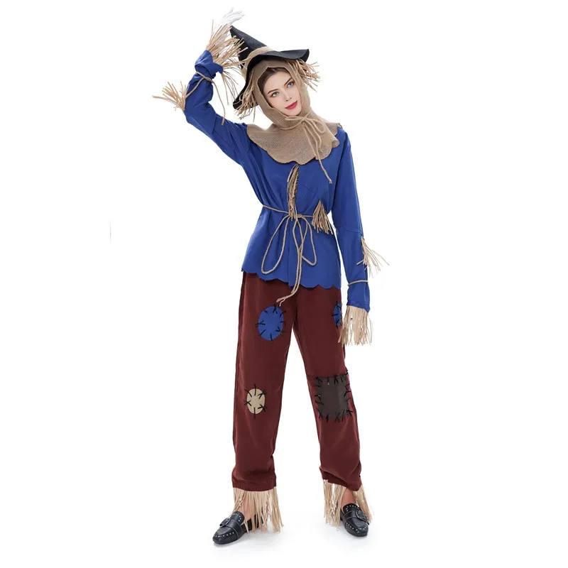 Scarecrow Costume Wizard Of Oz Halloween 2025 Outfit - Image 17