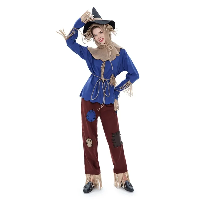 Scarecrow Costume Wizard Of Oz Halloween 2025 Outfit - Image 6