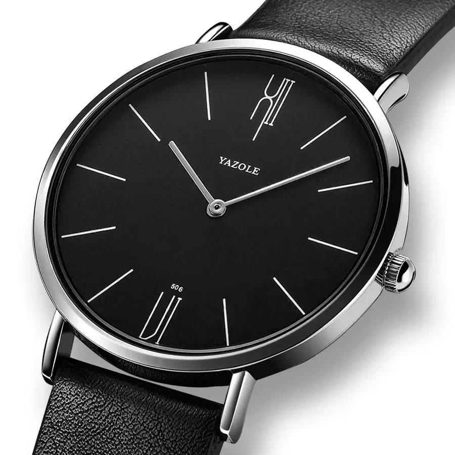Timeless men's wristwatch – classic design, stainless steel, for special occasions - Image 6