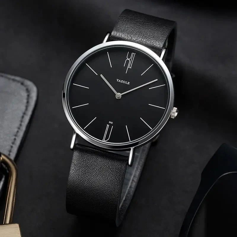 Timeless men's wristwatch – classic design, stainless steel, for special occasions - Image 8